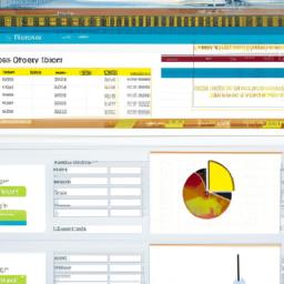 Real-time tracking and reporting of project progress using construction ERP software.