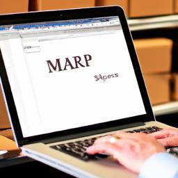 Efficient inventory management on Mac using ERP software.