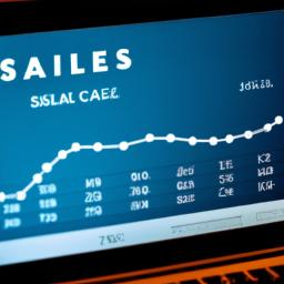 A Sales CRM dashboard providing real-time sales insights and analytics.